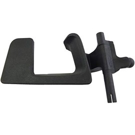 Dorman 761-5201 Front Driver Side Interior Door Handle Compatible with Select Freightliner Models, Black