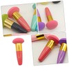 Baluue Makeup Sponge Powder Puff Handle Foundation Makeup Tool Blending