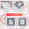 16 Pack Washable Cleaning Rag for Ecovacs Winbot W2 PRO