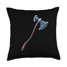 Axe of War / Axe Leviathan / Axe Athena God Throw Pillow