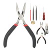 11 Pcs DIY Jewelry Tool Set Pliers Tweezers Ring Crochet