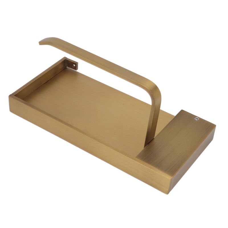 Paper Towel Holder Antique Style Pure Copper Wall Mounted Stable
