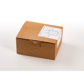 HERMA 6820 Warenanhänger liniert, 1000 Stück, 40 x 50 mm, klein, Anhängeschilder Preisetiketten aus Pappe zum Beschriften für Geschenke, Schmuck, Hang Tags, Flohmarkt, weiß