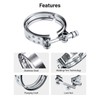 EVIL ENERGY 3.0 Inch V Band Clamp for Flange Kit