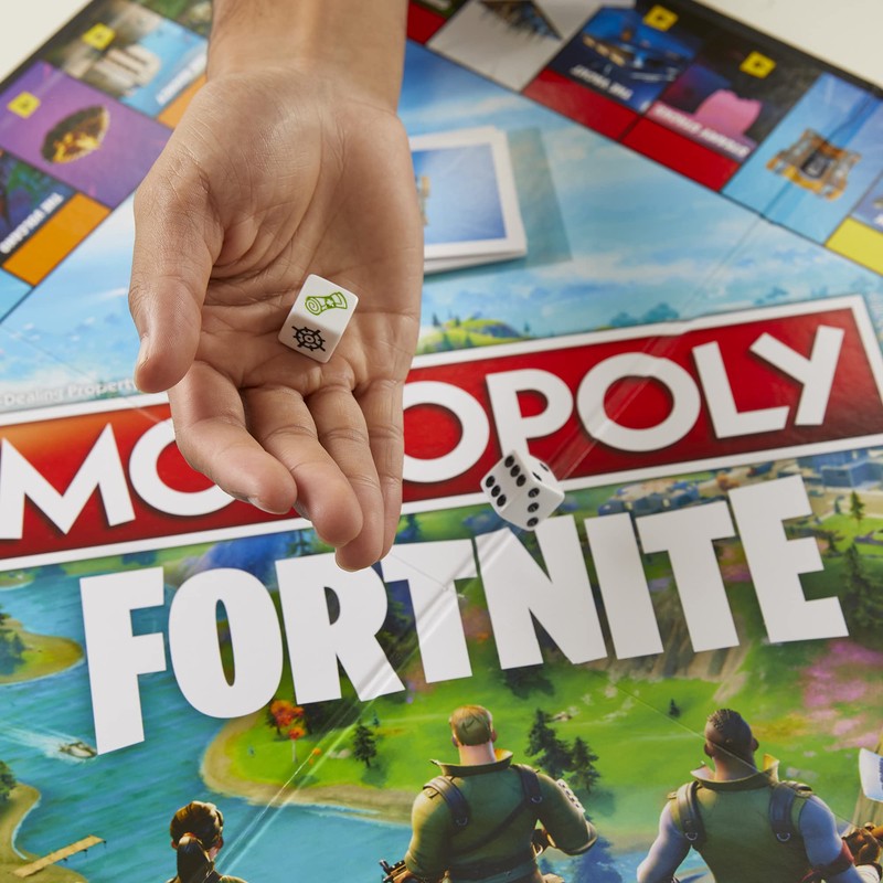 Monopoly: Fortnite Collector's Edition Board Game Inspired by Fortnite Video