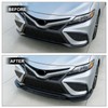 Matte Black Front Bumper Lip Splitter for 2021-2024 Toyota Camry
