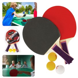 Mega Creative Table Tennis Bat with Balls Pack of 2