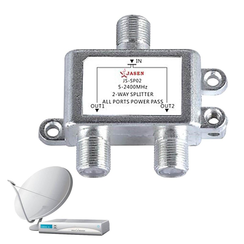 2 in 1 2 Way Port - Dual-use TV Signal