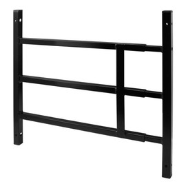 Segal S 4747 Fixed Adjustable Child Safety Window Guard Prevents Accidental Falls, Tamper Resistant Screws Included, Non-Egress, 15-1/4"H x 15-3/4"-22"W, Black