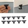 Locadence Pack of 10 Wall Hooks, Waterproof Bathrobe Hooks, Towel