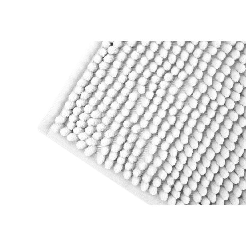 Emma Barclay Noodle Soft Touch Non-Slip Bathroom Rug in White