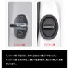 YHJKOPO Black Car Door Lock Cover for Mazda Roadster ND