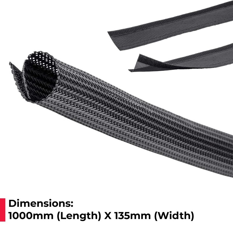 acatana Cable Management Sleeve Cord Organizer Hide Wire Wrap Cover