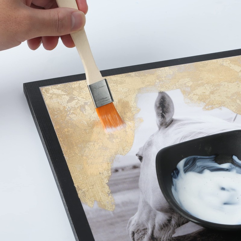 Varnish, Gilding Adhesive’s Partner, Metal Leaf Glue Accompany with Glue