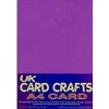 StellaWeds 10 x A4 Purple Card Stock - 260gsm