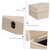 Mikinona Essential Oil Storage Box Organizer Compartments Wooden Holder for