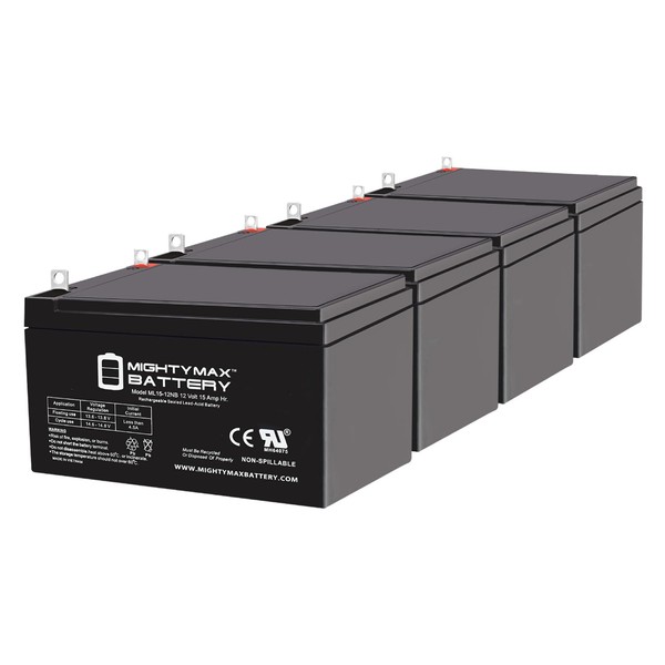 Mighty Max Battery ML15-12NB 12V 15AH Replacement Battery Compatible with