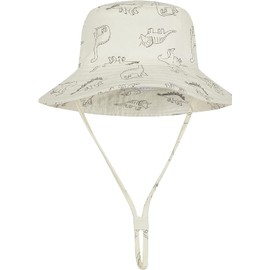 DRESHOW Unisex Baby Toddler Sun Hat Cap Fishing Hat Beach Hat Children Baby Star Summer Hat UV Protection UPF 50+, Beige Dinosaur