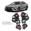 2 Pcs Front Bumper Bracket Retainer 52536‑33060 Beam Hold Mount