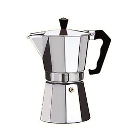 Anilar Aluminium Stovetop Espresso Maker - 6 Cups