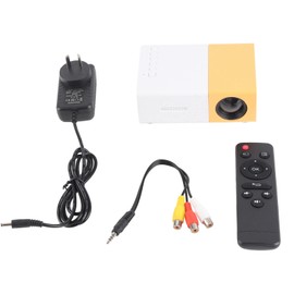 Mini Projector Portable Mini 17 to 32in 1920x1080 Resolution Large Screen Projector for Home Outdoor Theater Movie 110‑240V