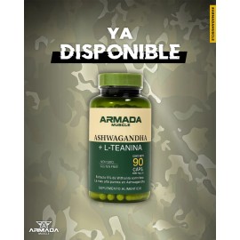 Ashwagandh +l-teanina 90 Capsulas Sin Sabor