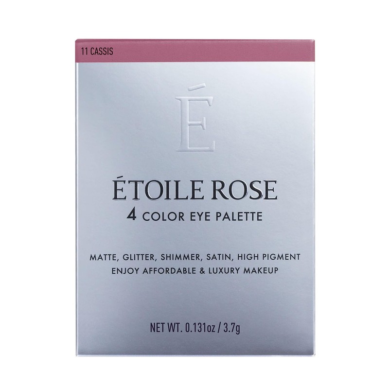 Etoile Rose 4 Colors Eye Shadow (11 Cassis)