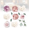 Garneck Blooming Peony Personality Combination Decoration Creative Peony Series Wall