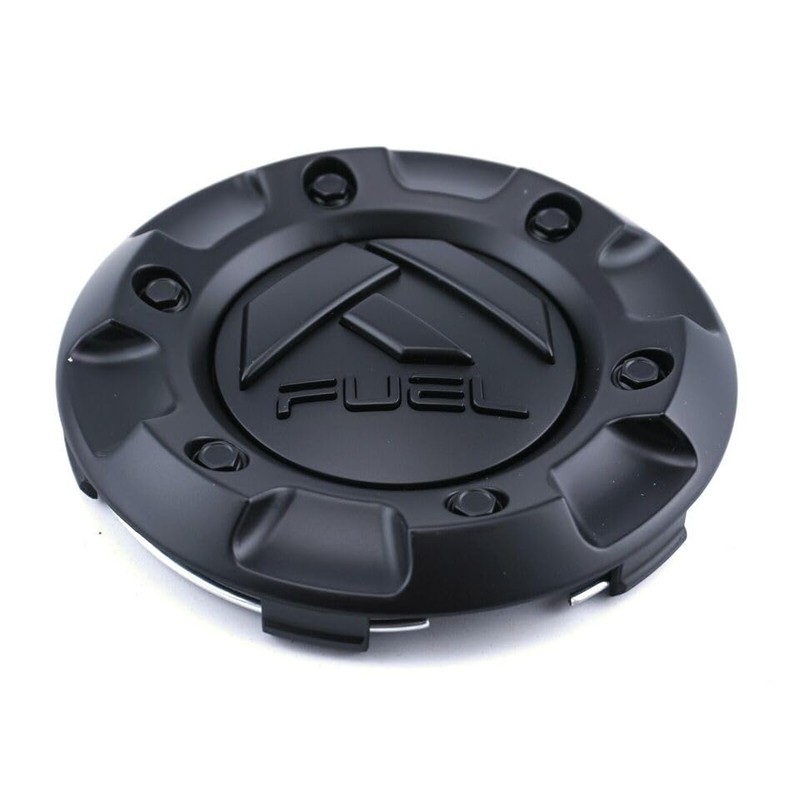 Fuel Off-Road Full Matte Black Wheel Center Cap Top Section