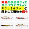 Night Army Stream Lure, Streamline Minnow, Set of 5, S