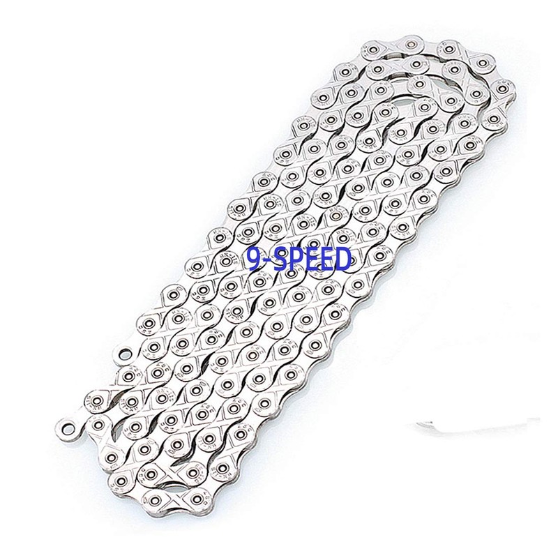 BeiLan 116 Links Bicycle Chain 9-Speed