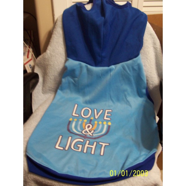 Boots & Barkley Hanukkah Extra Large Hoodie For Dog Or