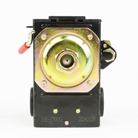 Interstate Pneumatics LF10-1H-HP Pressure Switch - 1/4 FPT One Port - Bend Lever Swicth - 135-175 PSI fits Dewalt Hitachi Emglo Makita Porter Cable Ridgid Rolair Air compressors