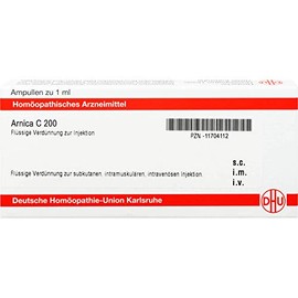 DHU Arnica C200 Ampoules, Pack of 8