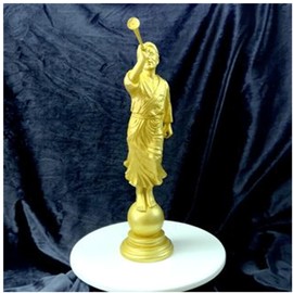 One Moment In Time S31 Angel Moroni Statue Gold Tone Stainless Steel Mormon LDS CTR