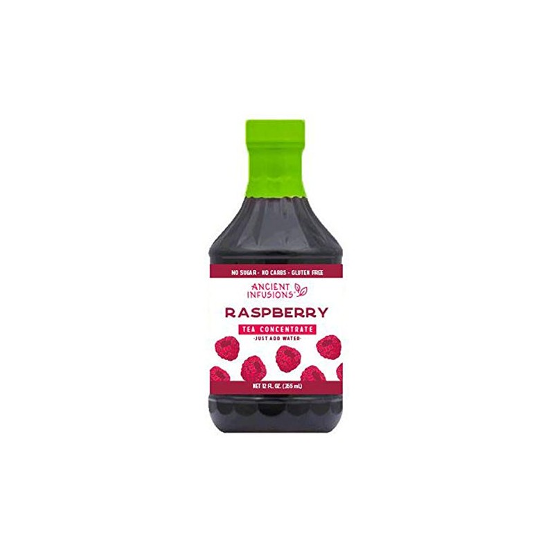 Ancient Infusions Tea Concentrate, Raspberry, 2 Fl Oz (Pack of