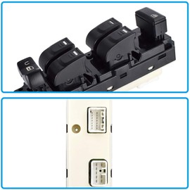 25779767 Driver Side Master Power Window Switch for Chevy Colorado & GMC Canyon 2004 2005 2006 2007 2008 2009 2010 2011 2012, Hummer H3 2006-2010