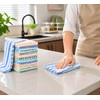 Microfiber Cleaning Cloths for Kitchen & Home – Thick Coral