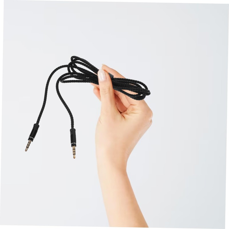 OSALADI 4pcs Professional Male to Male Audio Cable Stereo Audio