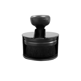 Ziciner - Cepillo aplicador de brillo para neumáticos, cepillo de detalle suave con diseño de sello y cubierta, limpiador portátil de alta densidad...