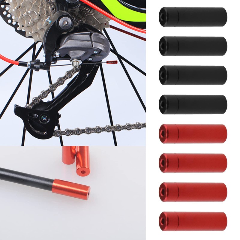 eMagTech Pack of 16 Bicycle Brake Cable End Caps Rear
