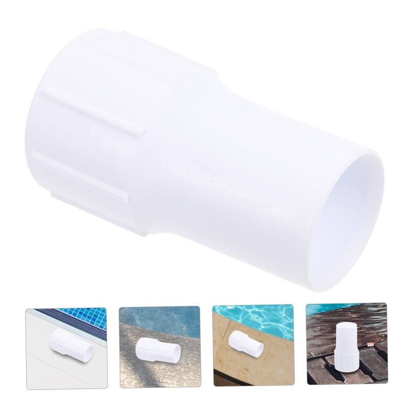 Kisangel Replacement Head Pool Vacuum Hose Connector PVC to Garden
