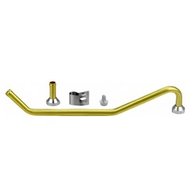 Transmission Cooler Oil Tube Connector Kit Compatible with Toyota Camry 2.4L 2007-2011, Radiator Trans Cooler Line Fittings (Thread M14x1.5)
