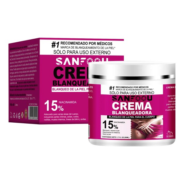 Crema Blanqueadora Para Zonas Privadas Efectiva