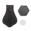 Billiard Chalk Holder Aluminum Alloy Magnetic Hexagonal Portable Pool Cue