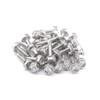 IMScrews 25pcs #10 x 1" Stainless Hex Washer Head Self