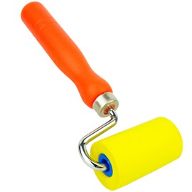 CARTINTS Soft Seam Roller Tool, Safely Install Wallpaper, Vinyl Wrap, Window Film, with 2.4inch Sponge Roller Head and Comfortable Handle, 7.9inch Length