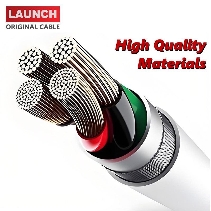 LAUNCH Original USB to Micro USB Charging Cable Replacement Connector