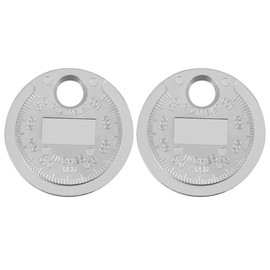 MILISTEN Spark Plug Gauge Feeler Gauge for Spark Plugs Tool for Clamping Spark Plugs Spark Plug T-Soldering Plug Accessory Carbon Steel Pack of 2