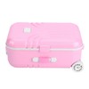 JTLB Baby Suitcase Toy Cute Plastic Rolling Suitcase Mini Luggage